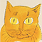 「サムという名の猫と一匹の青い猫」より(IV.58A)