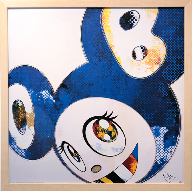 村上 隆 Takashi Murakami And Then × 6(Blue:ポルケのメソッド