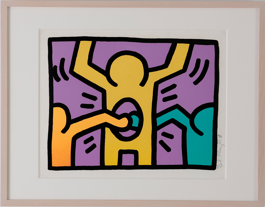 キース・ヘリング Keith Haring Untitled「pop shop I」より | ONLINE
