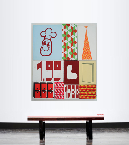 バリー・マッギー Barry McGee untitled (10 Piece Cluster) | ONLINE