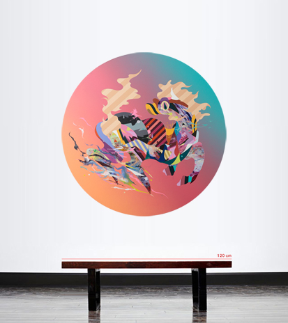 松山智一 Tomokazu Matsuyama Ms.Delta-Un | ONLINE STORE | Walls Tokyo