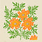 orange flower(シートのみ)