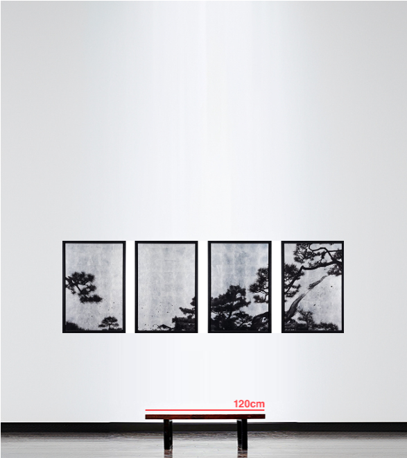 landscapes silver (4枚組)
