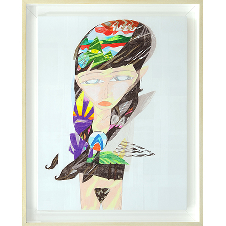 古武家 賢太郎　直筆サイン『Untitled Ⅱ』アクリル絵具 0804D 古武家賢太郎 Kentaro Kobuke Untitled | ONLINE STORE | Walls Tokyo