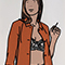 Ruth Smoking. No.1 from Twenty Six Portraits,